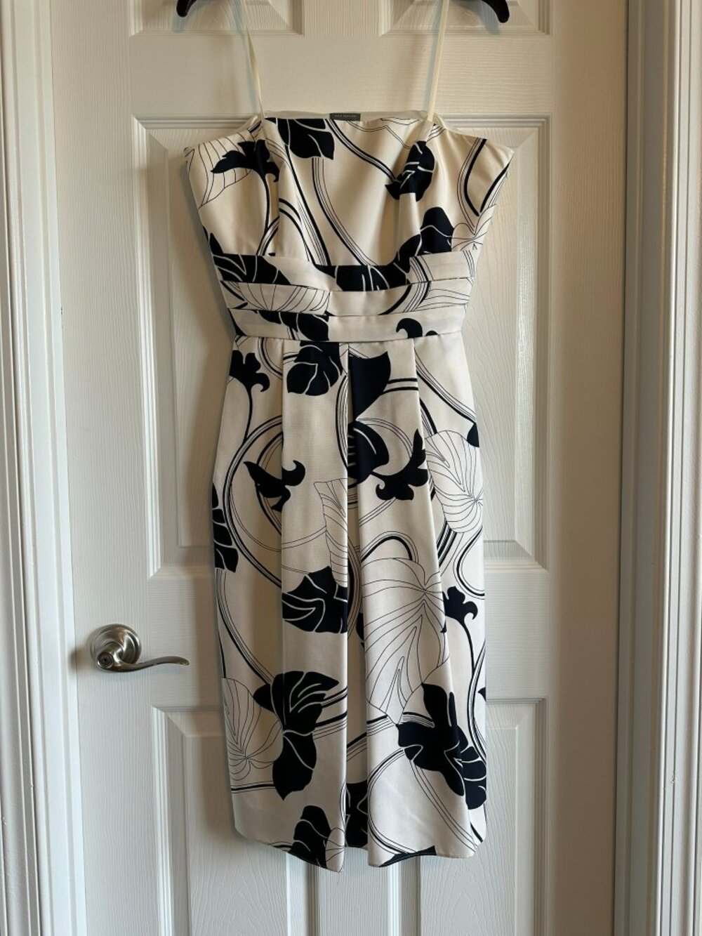 Strapless cocktail dress